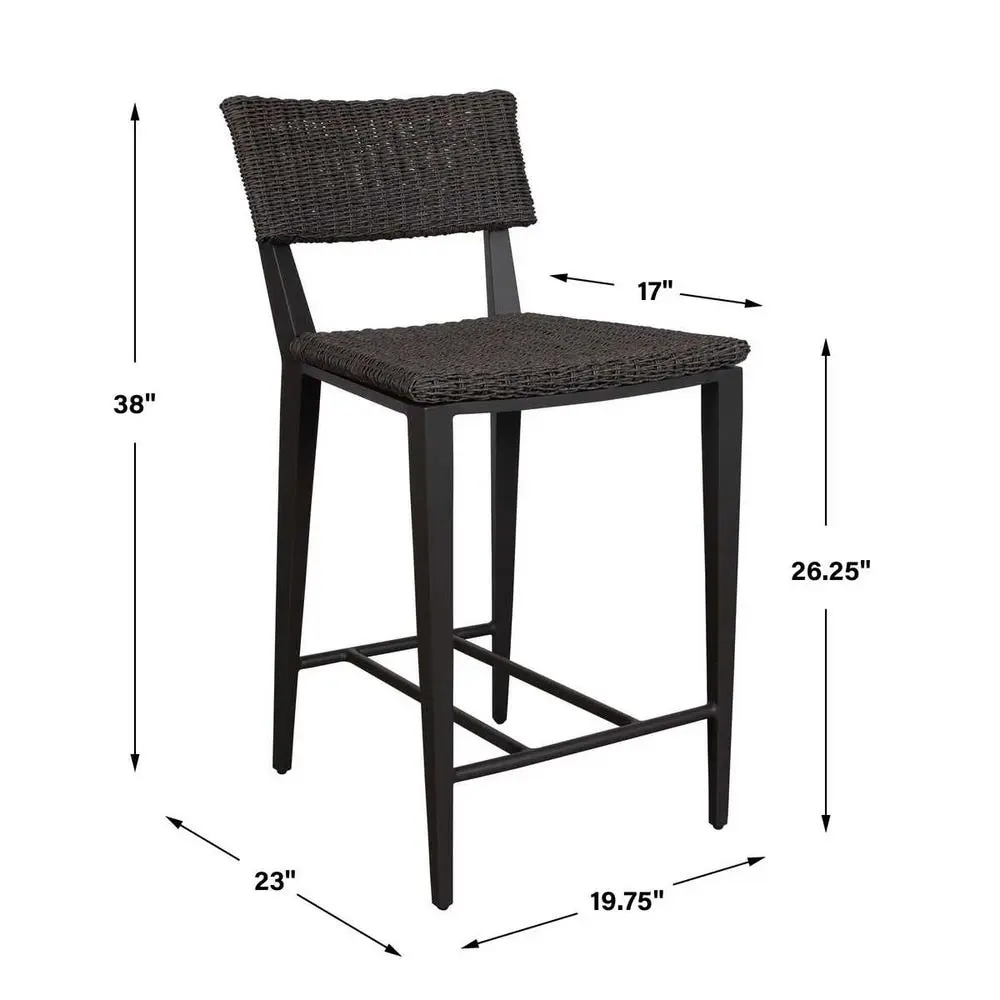 Calbas Outdoor Counter Height Stool - Image 13
