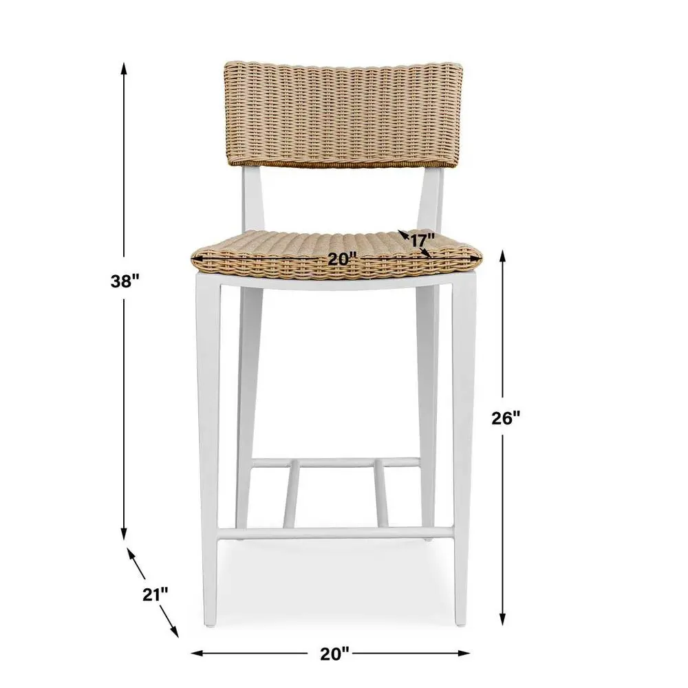 Calbas Outdoor Counter Height Stool - Image 14