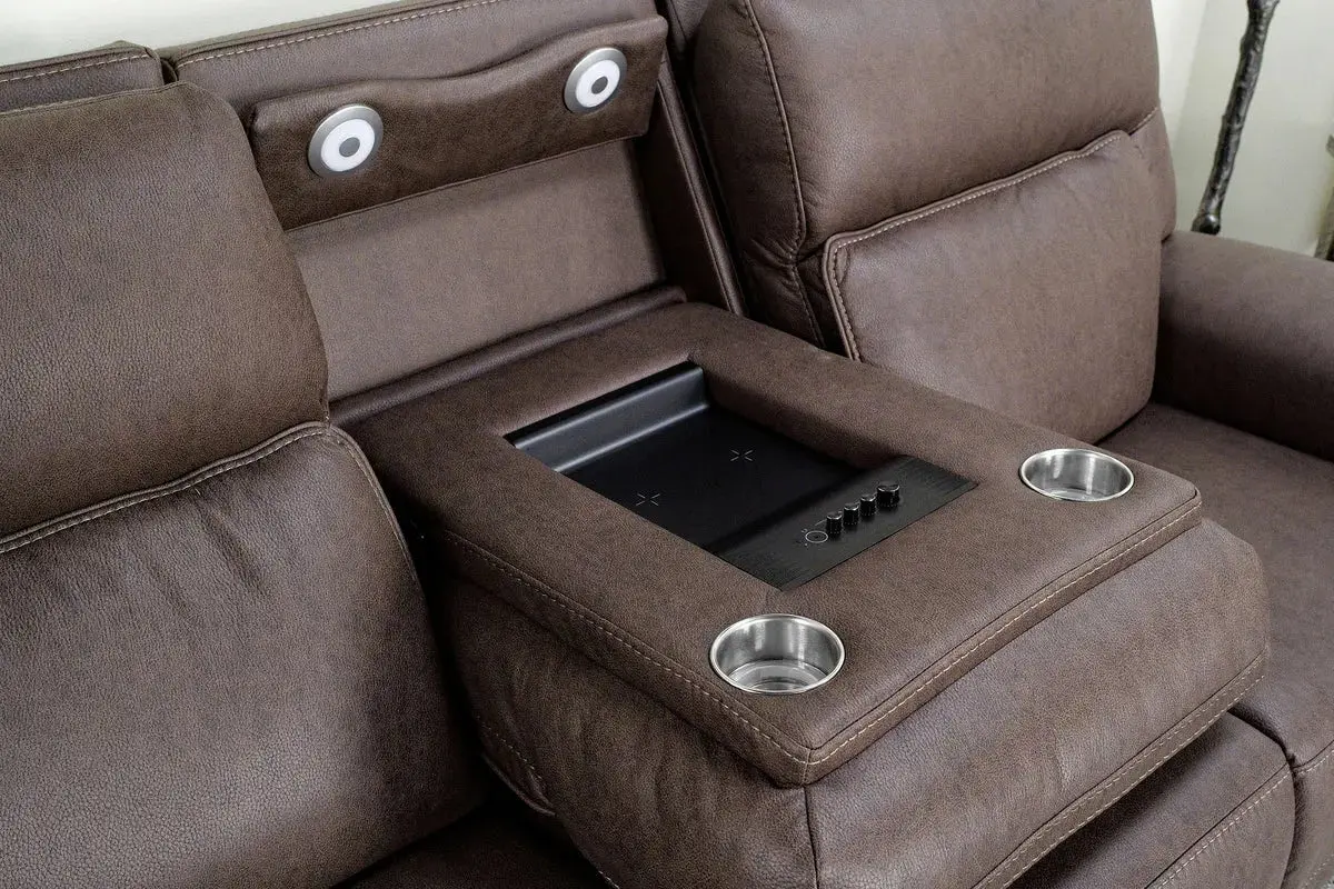 Cannes 3 Power Sofa & Console Loveseat - Image 11