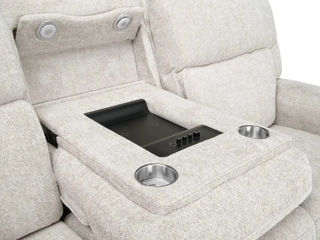 Cannes 3 Power Sofa - Image 13