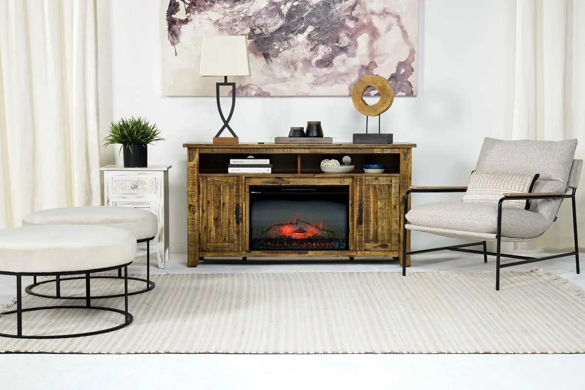 Cannon Valley Fireplace Console - Image 6