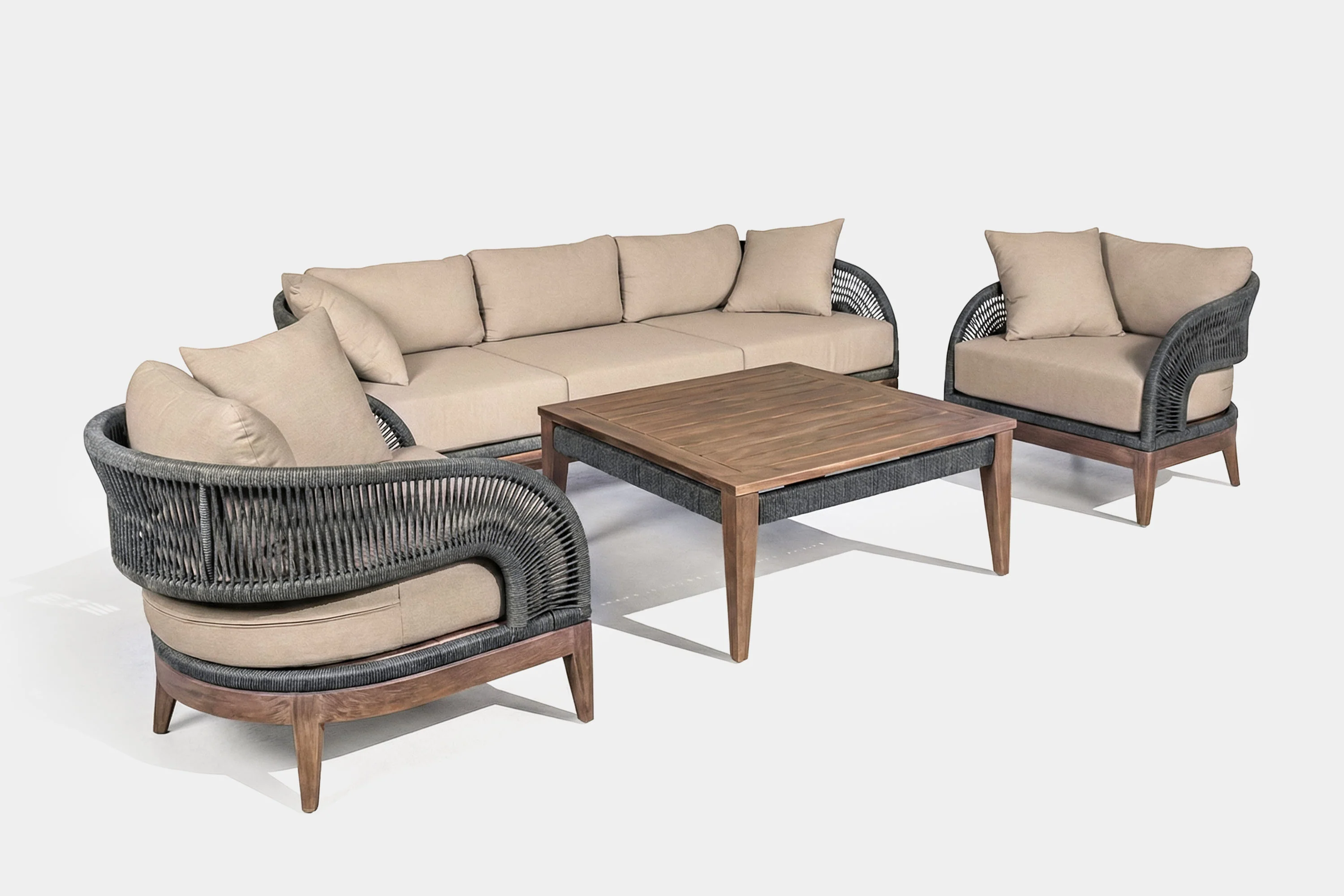 Capri Outdoor 4 Piece Patio Set