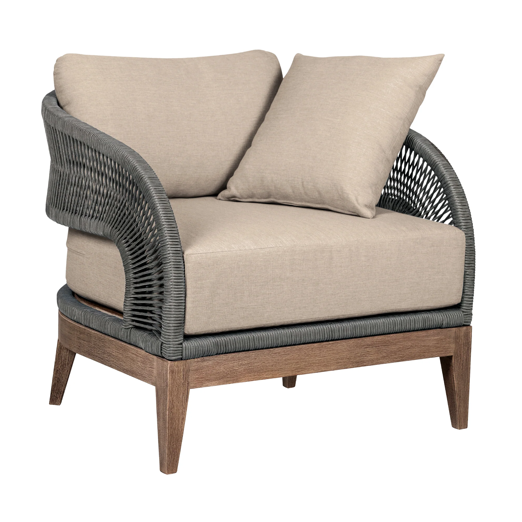 Capri Outdoor 4 Piece Patio Set - Image 3