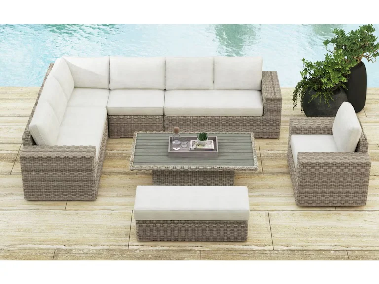 Carmona Outdoor 6 Piece Patio Set