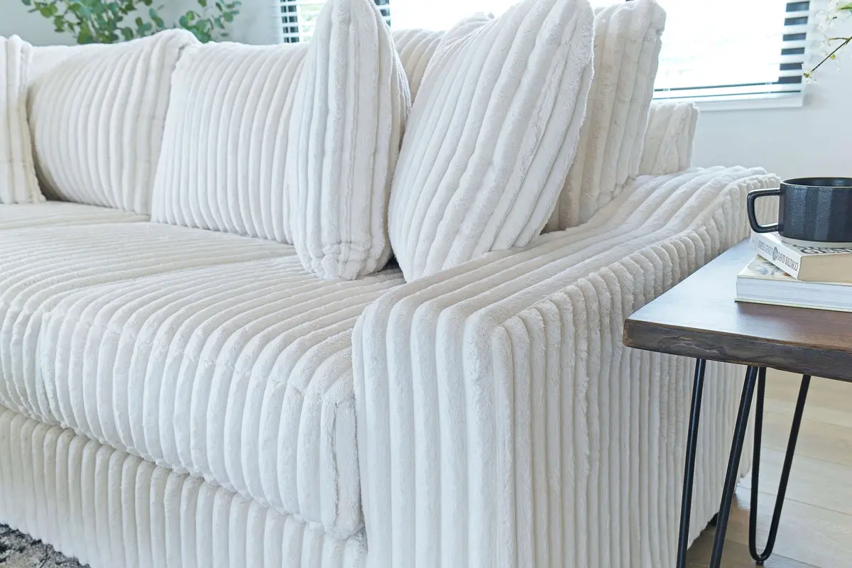 Casper Extra Large Tux Loveseat Chaise Sectional - Image 16
