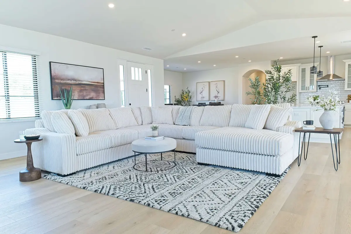 Casper Extra Large Tux Loveseat Chaise Sectional - Image 28