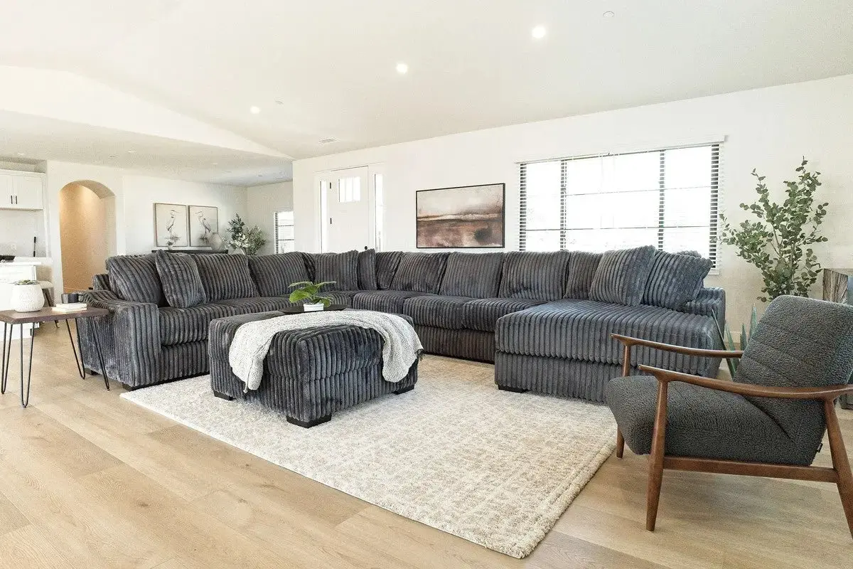 Casper Extra Large Tux Sofa Chaise Sectional - Image 19