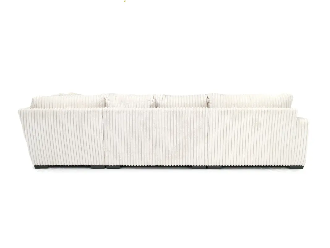 Casper Tux Loveseat Chaise Sectional - Image 15