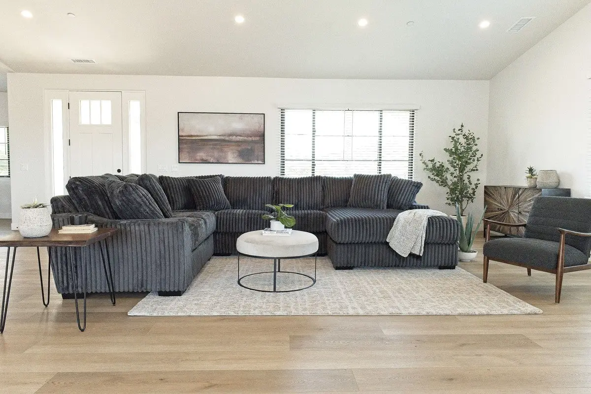Casper Tux Loveseat Chaise Sectional - Image 26