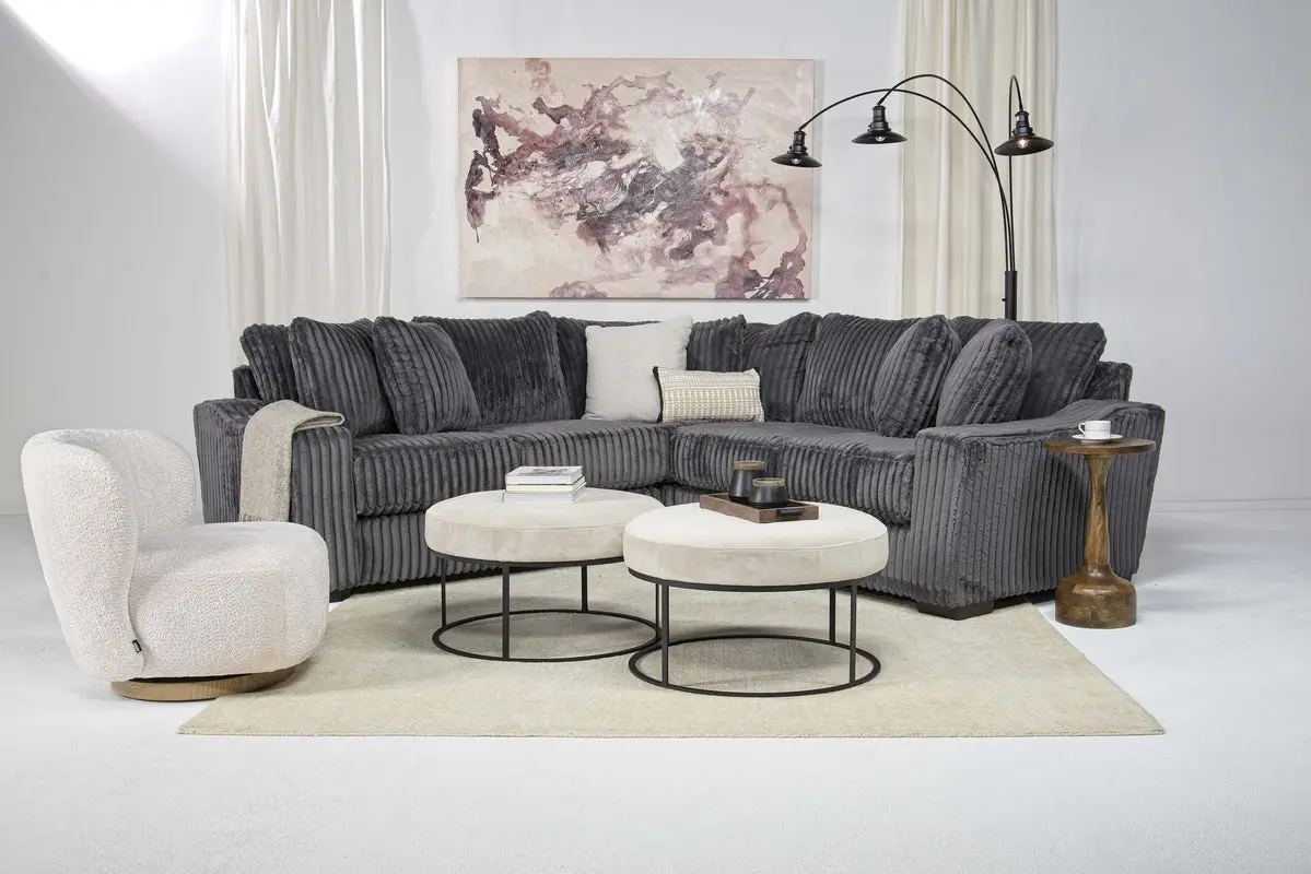Casper Tux Loveseat Sectional - Image 5