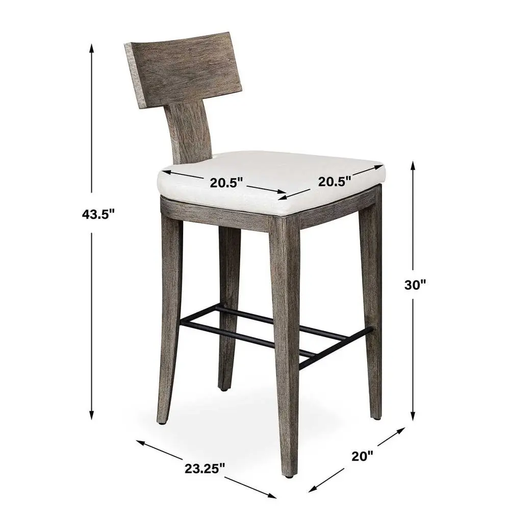 Celini Outdoor Barstool - Image 10