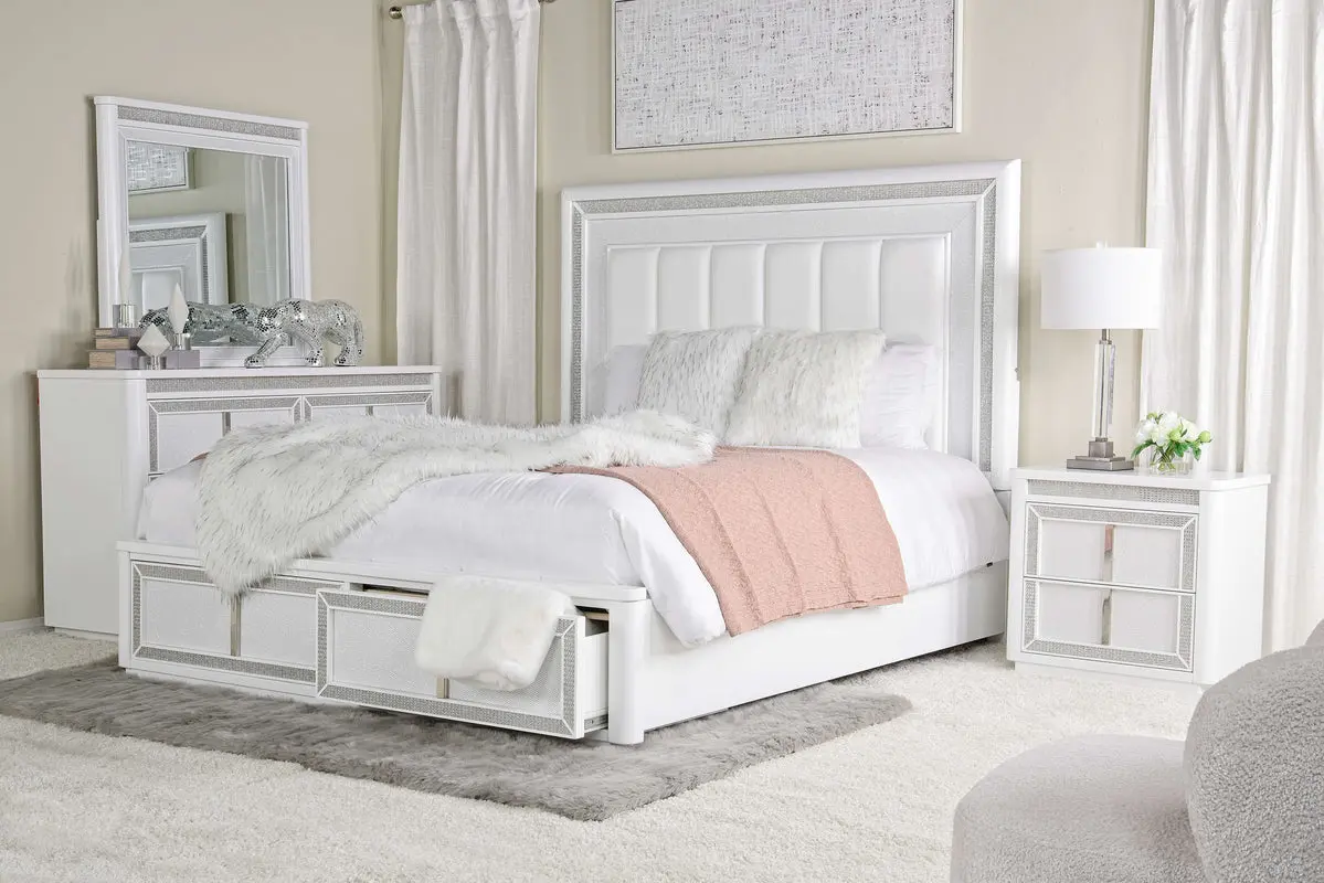 Chalanna Storage Bed & Dresser & Mirror & Nightstand - Image 2