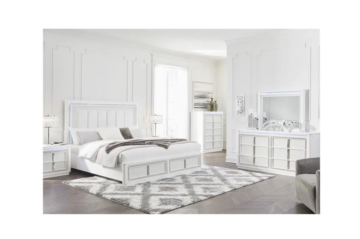 Chalanna Storage Bed & Dresser & Mirror & Nightstand - Image 3