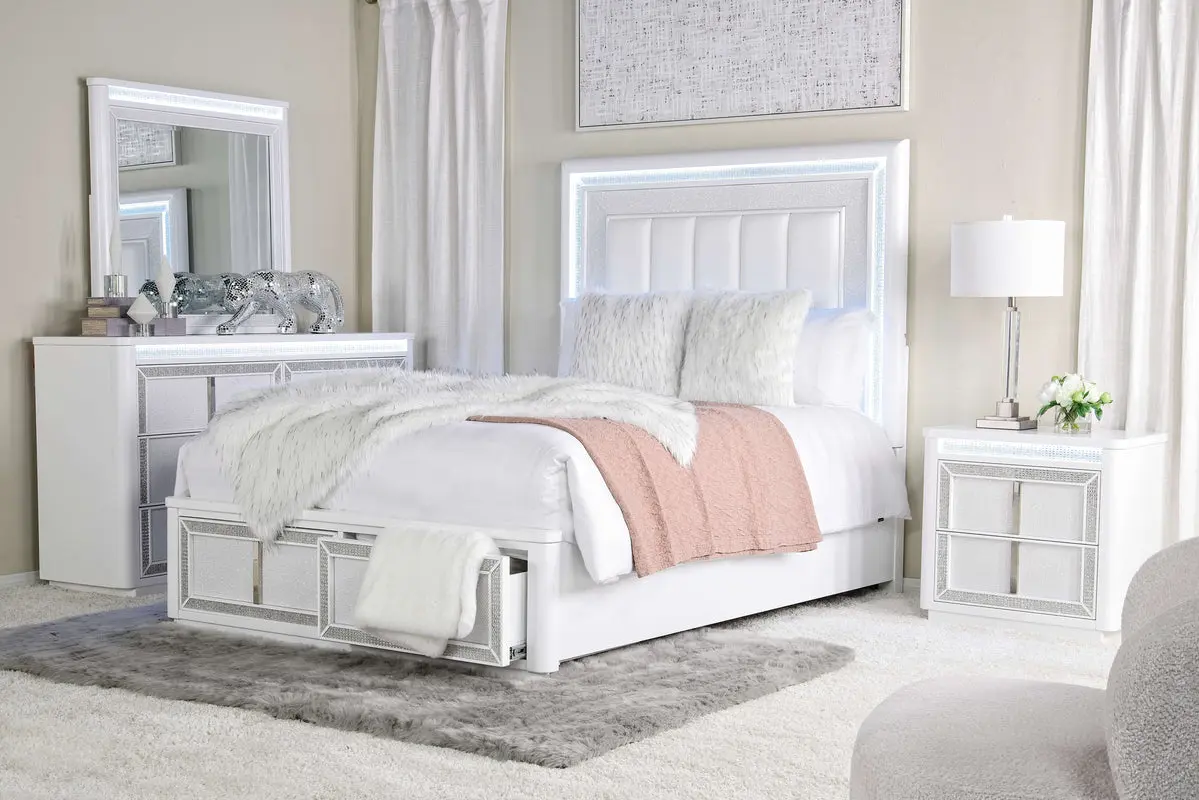 Chalanna Storage Bed & Dresser & Mirror & Nightstand - Image 4