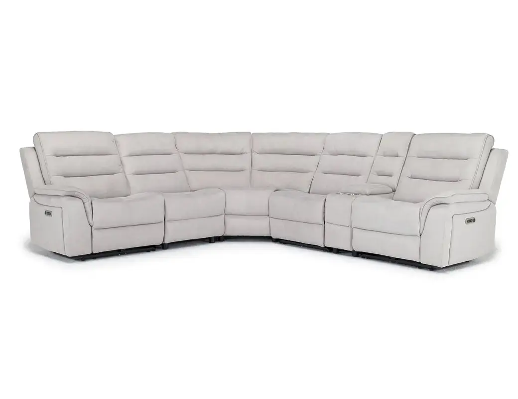 Chanell 6 Piece 2 Power Sectional - Image 3