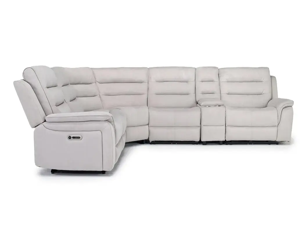 Chanell 6 Piece 2 Power Sectional - Image 4