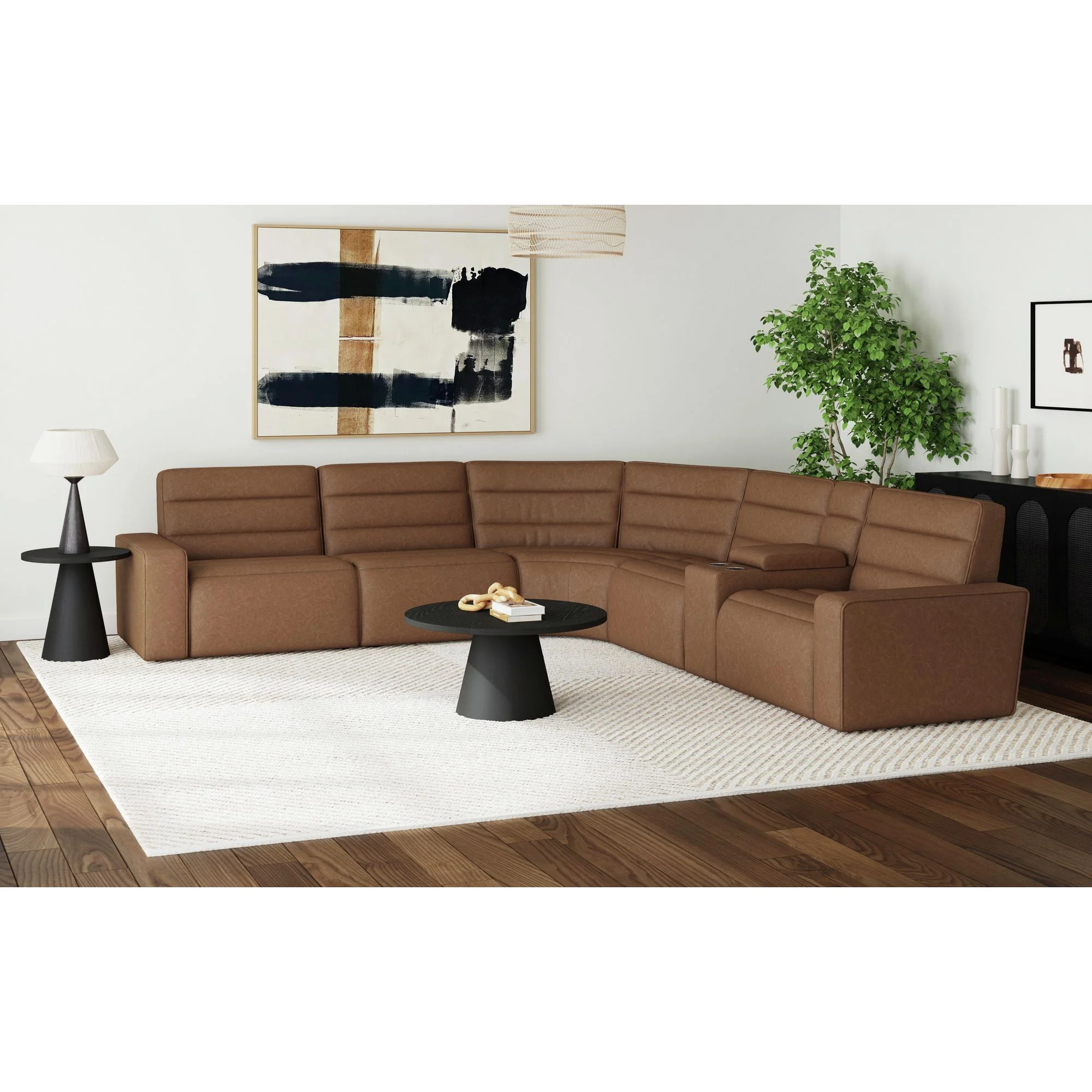 Chelsey 6 Piece Power Sectional - Image 7