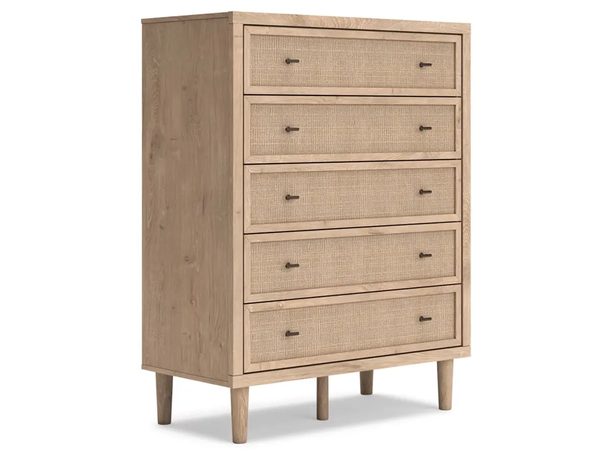 Cielden Upholstered Bed & Dresser & Mirror & Nightstand - Image 14