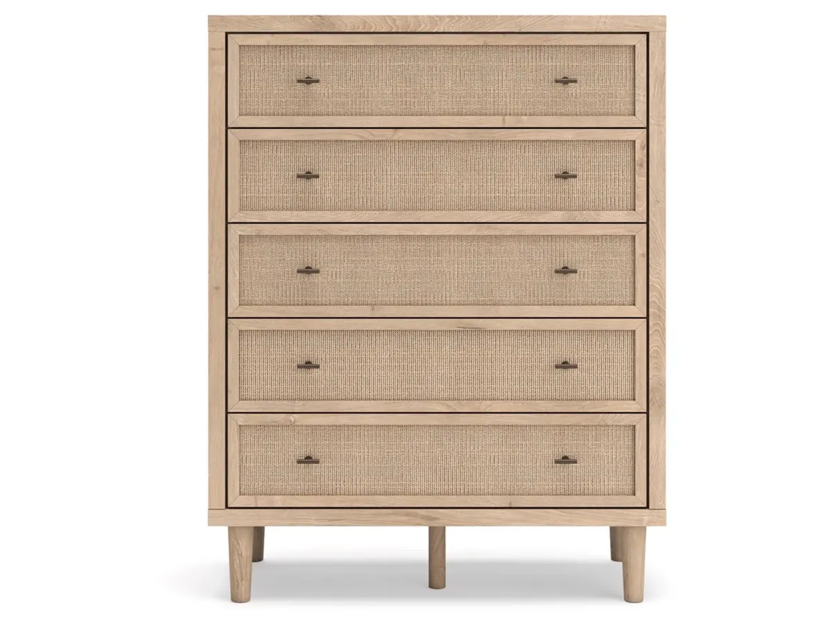 Cielden Upholstered Bed & Dresser & Mirror & Nightstand - Image 15