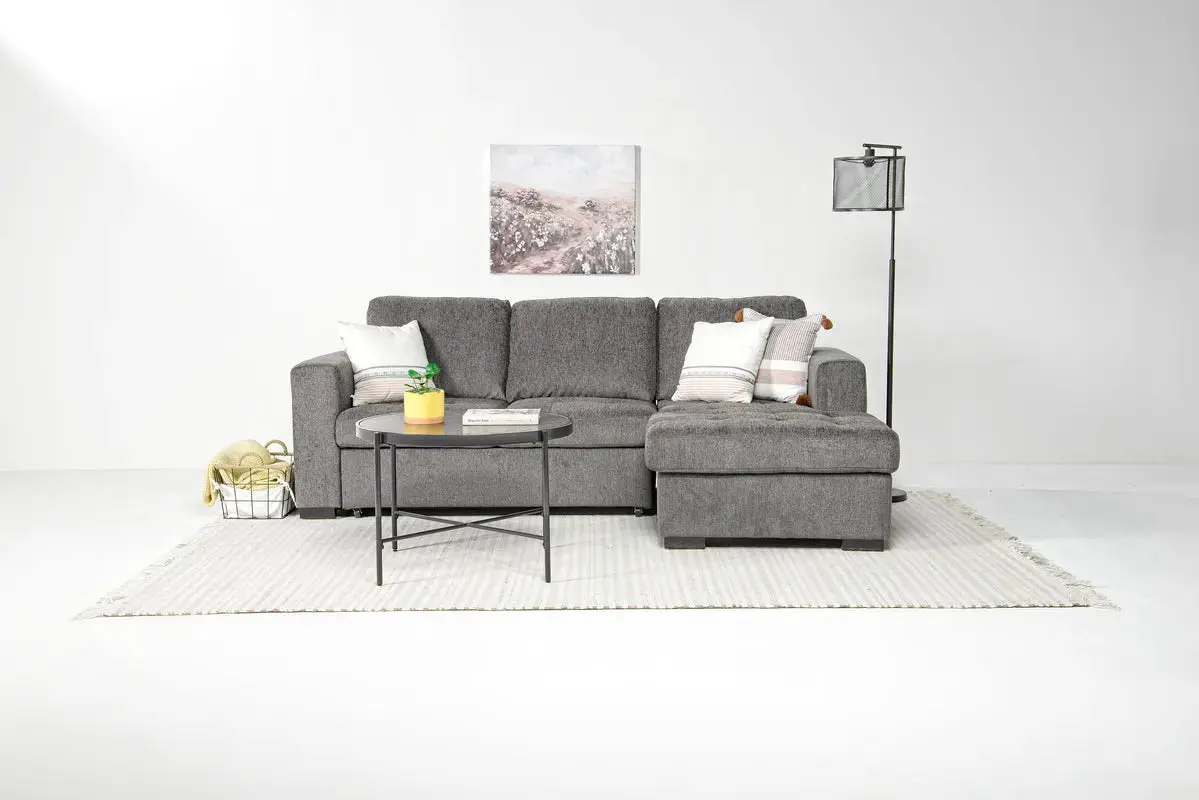 Claire Full Pullout Sofa Chaise - Image 11
