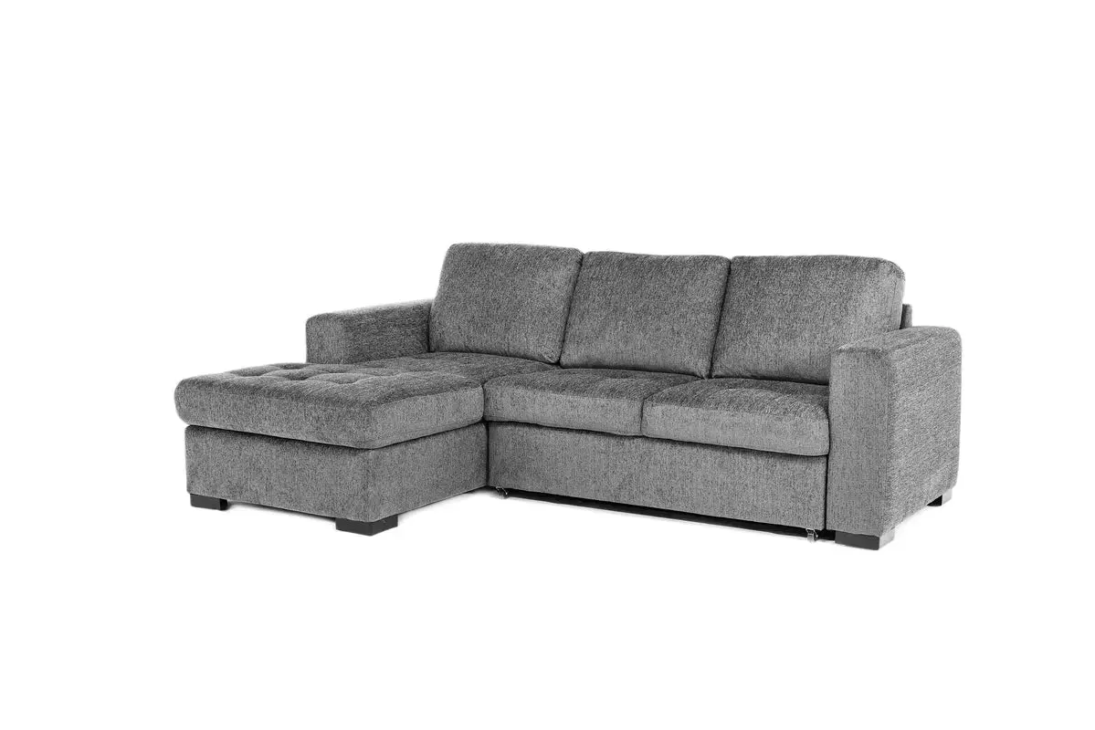 Claire Full Pullout Sofa Chaise - Image 4