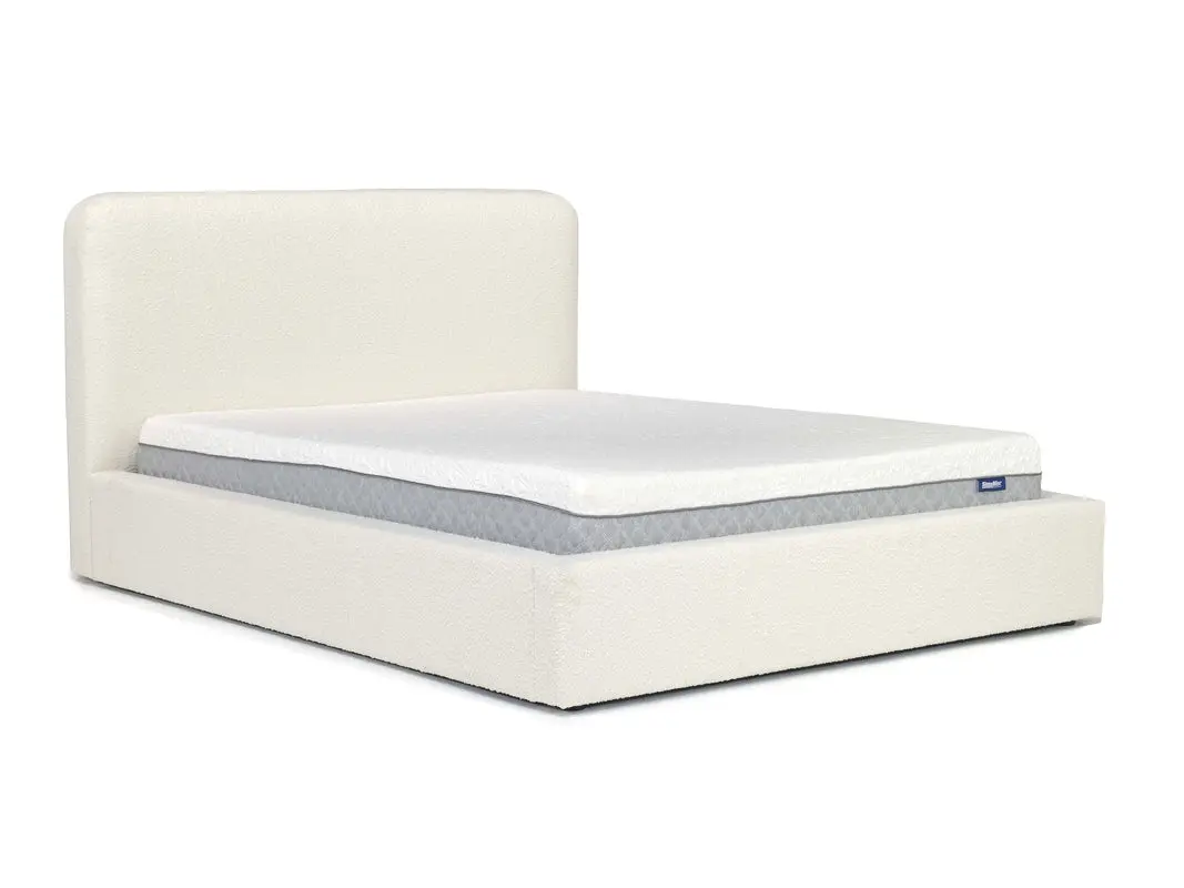 Cloud Boucle Upholstered Panel Bed - Image 3