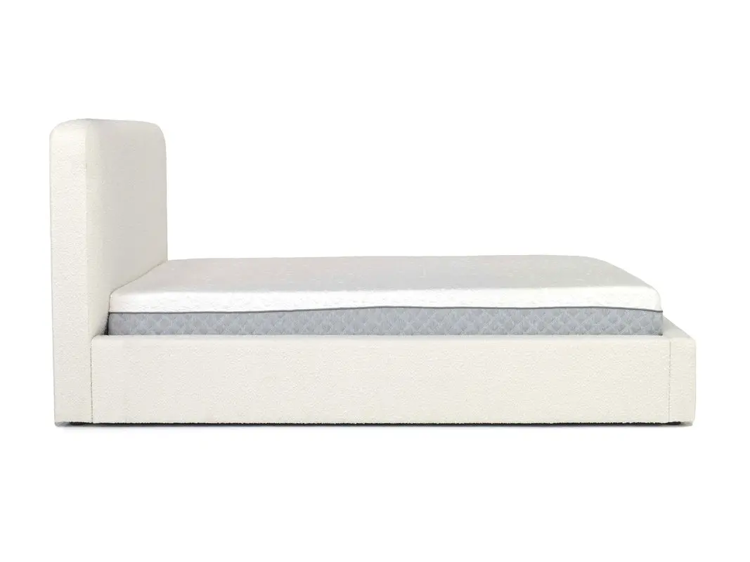 Cloud Boucle Upholstered Panel Bed - Image 5