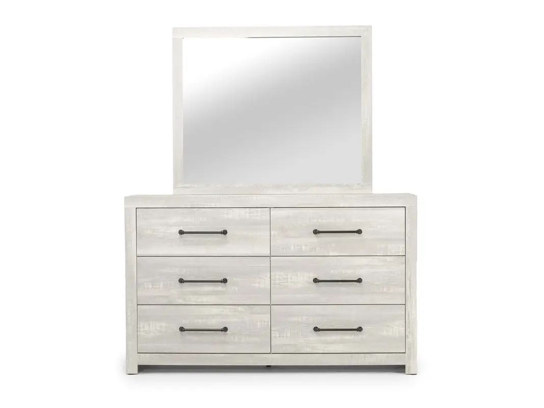 Dallas Panel Bed With Lights & Dresser & Mirror & Nightstand - Image 35