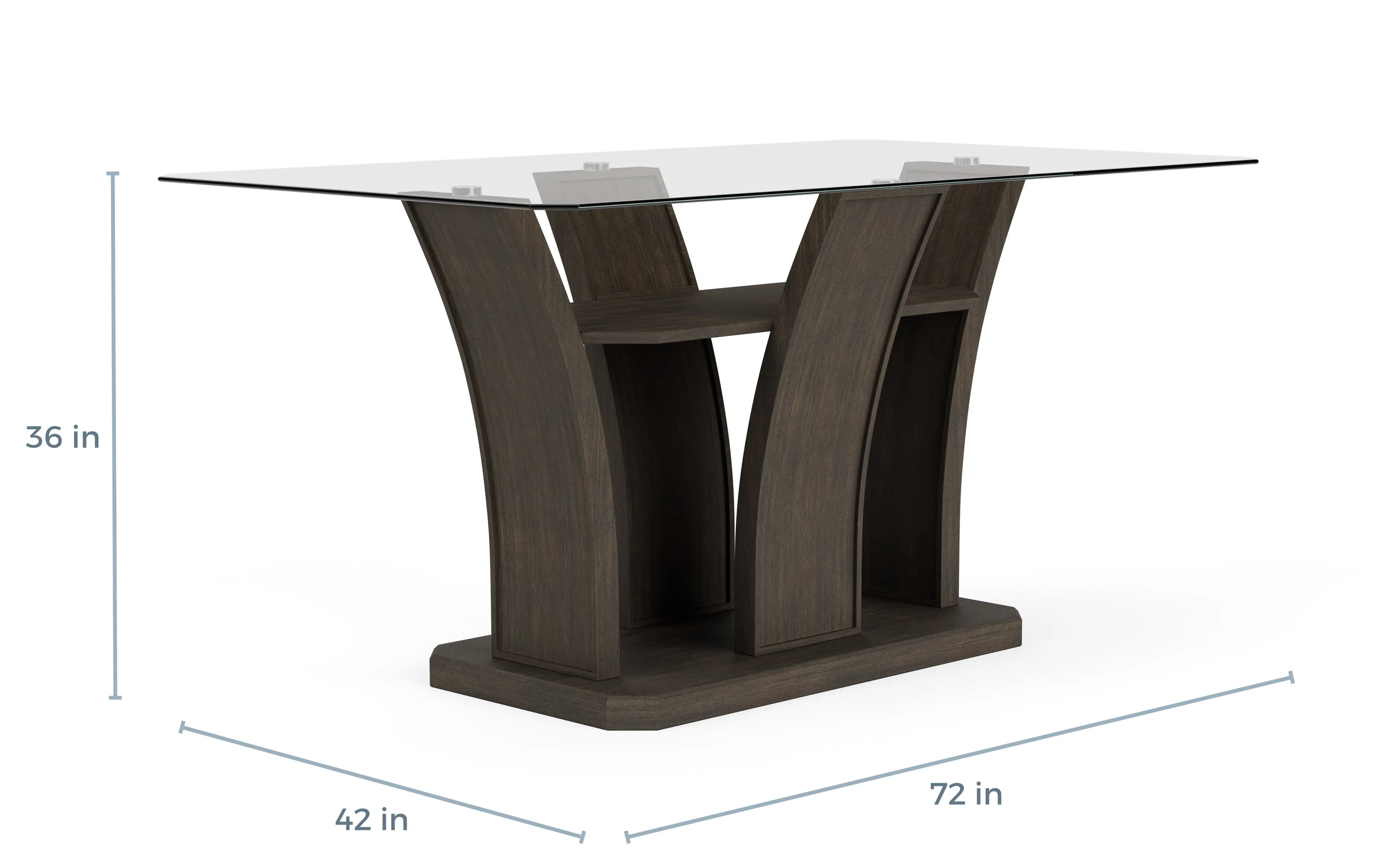 Dapper Counter Height Dining Table & 4 Stools - Image 12
