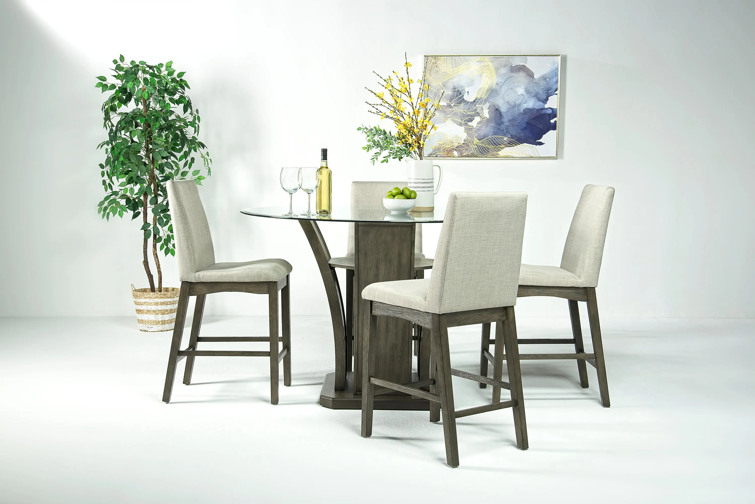 Dapper Round Counter Height Dining Table - Image 6