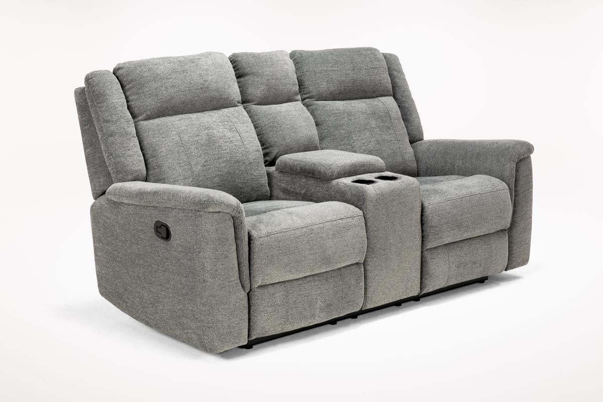 Derby Reclining Console Loveseat