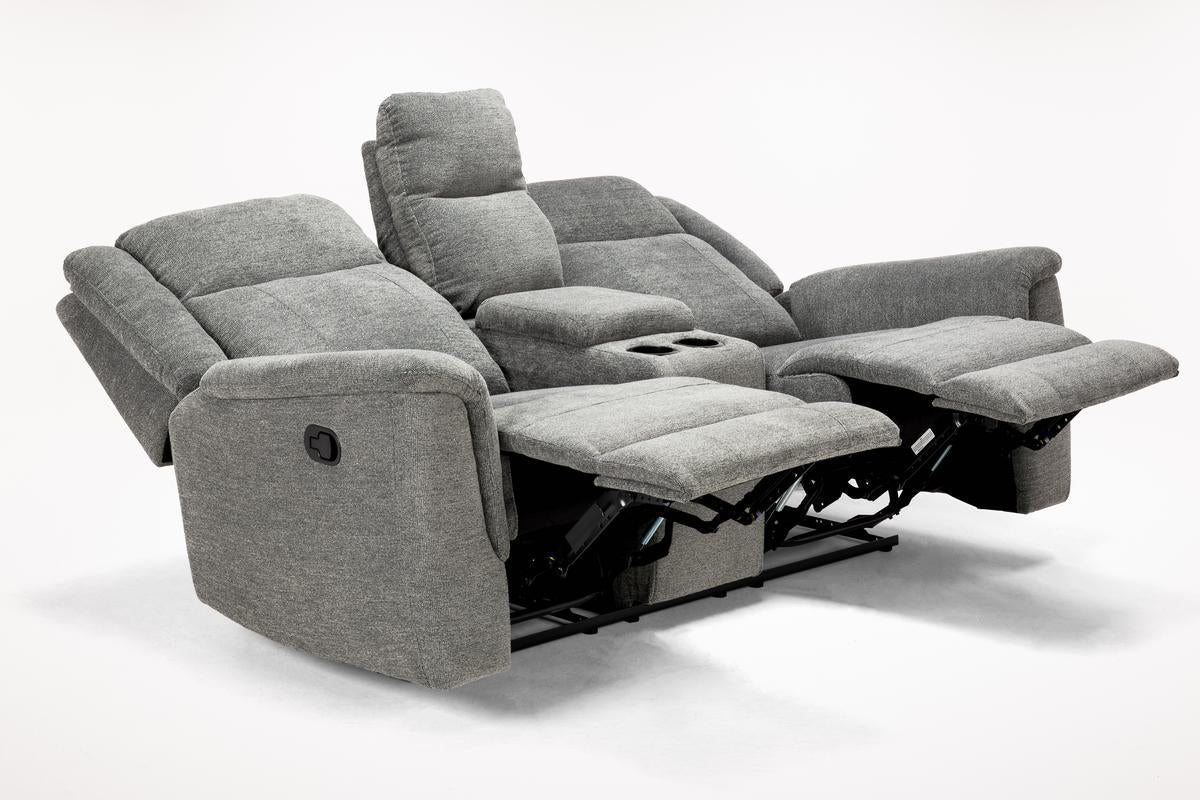 Derby Reclining Console Loveseat - Image 3