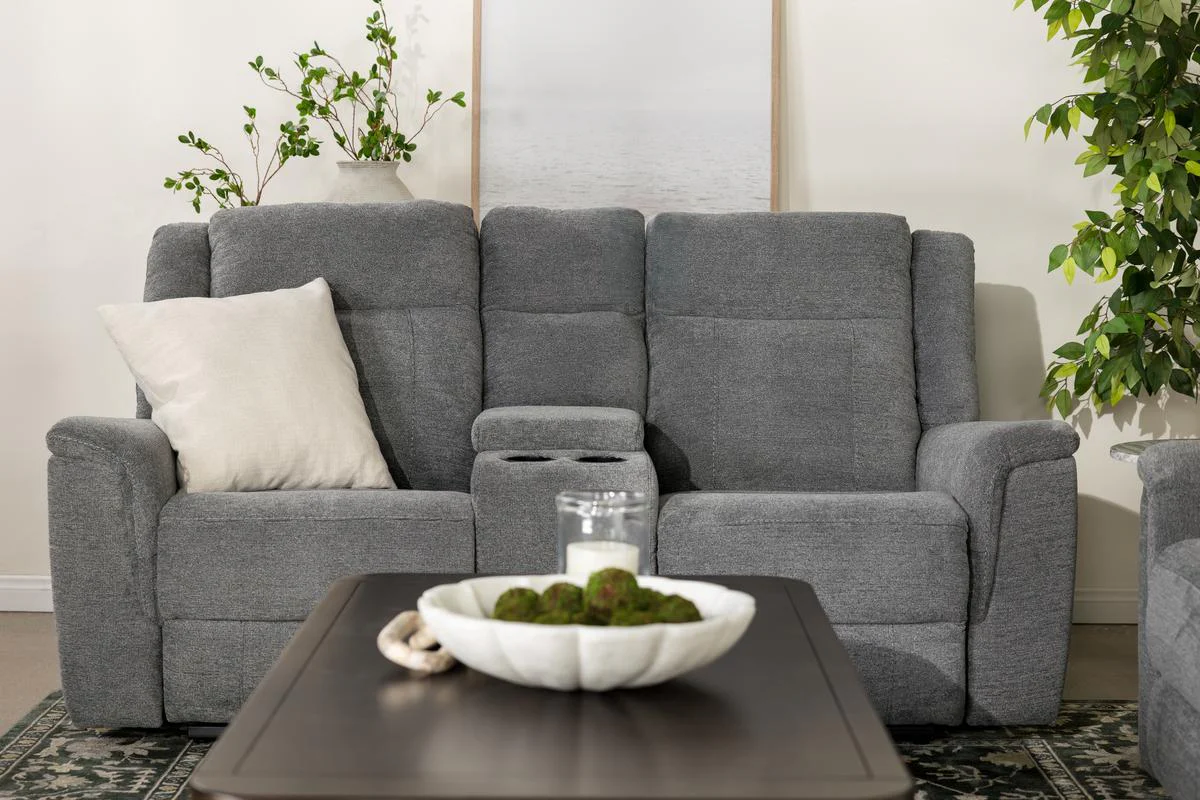 Derby Reclining Console Loveseat - Image 8