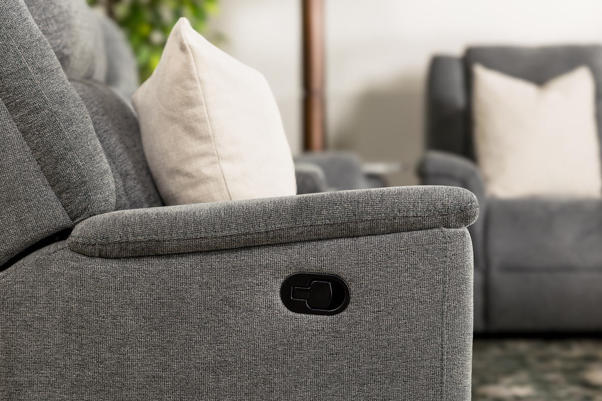 Derby Reclining Sofa & Console Loveseat - Image 9