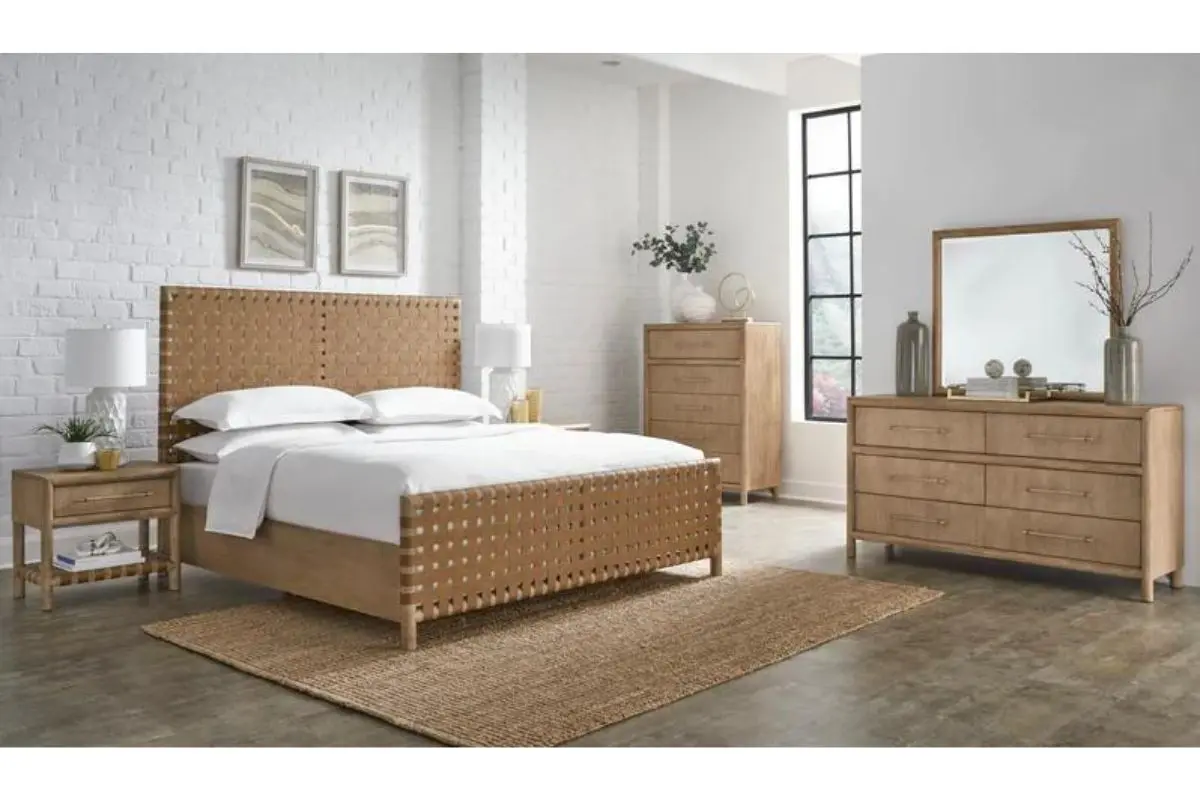 Dorsey Woven Panel Bed - Image 13
