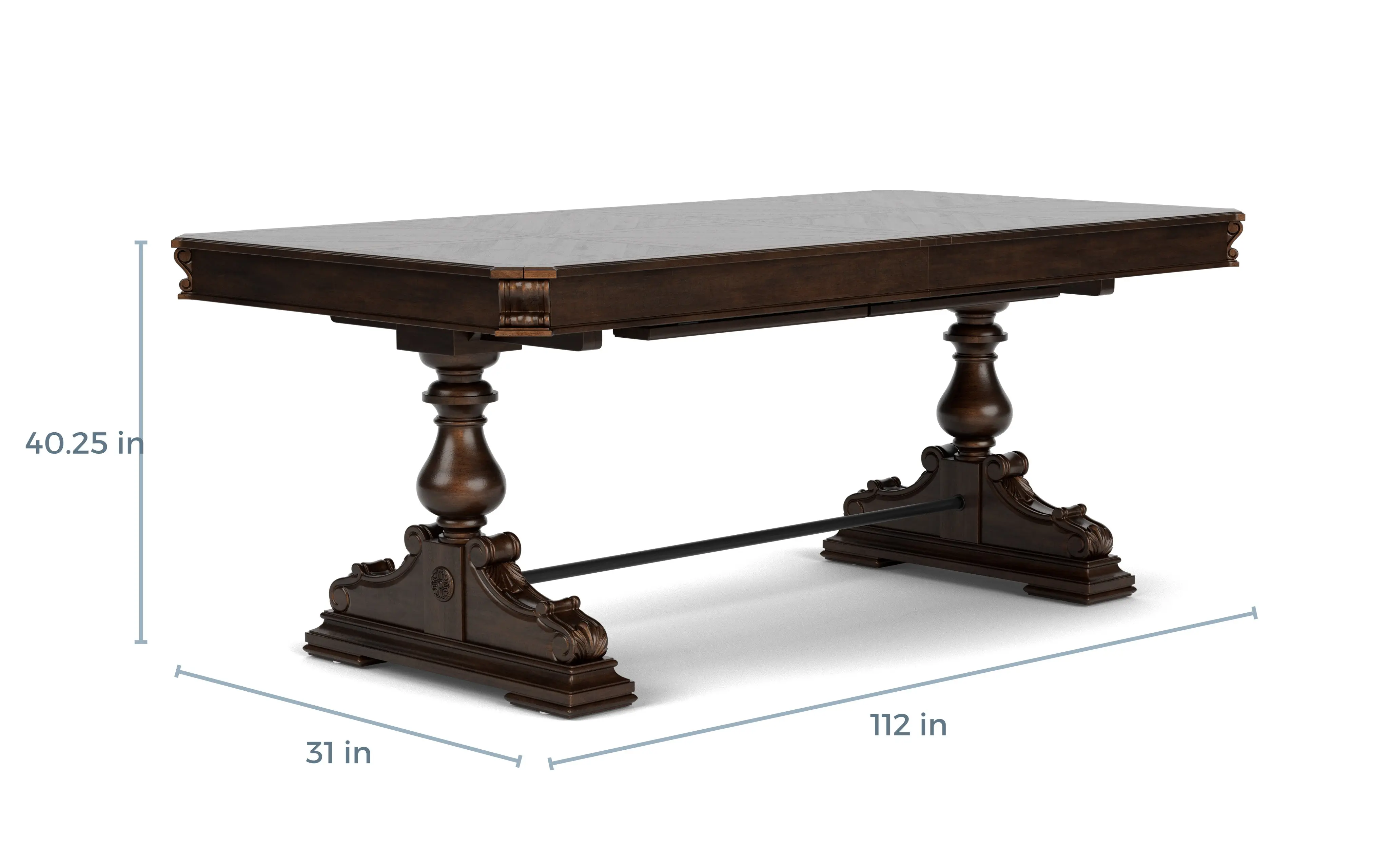 Durango Dining Table & 4 Chairs & 2 Arm Chairs - Image 34