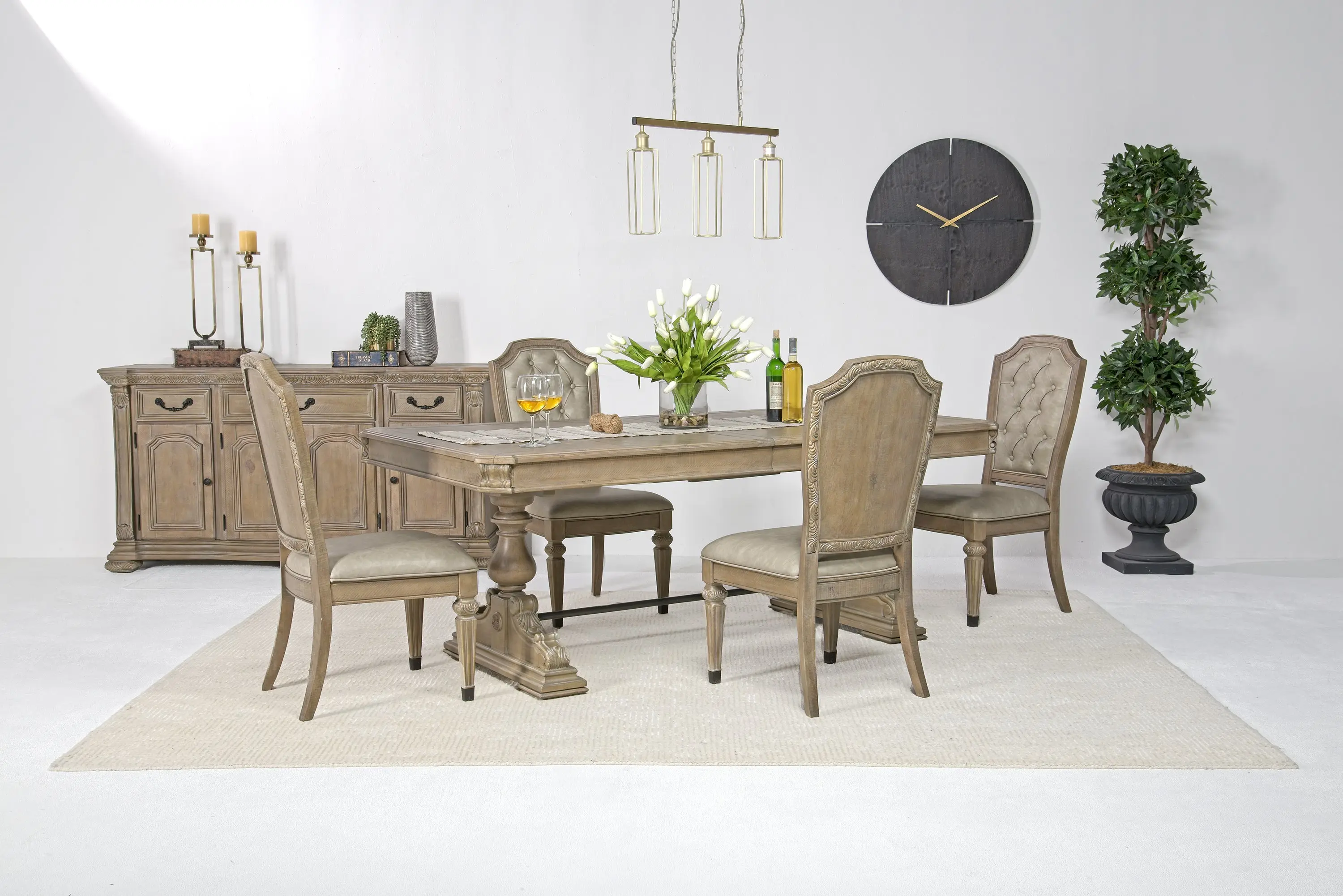 Durango Dining Table & 4 Chairs - Image 2