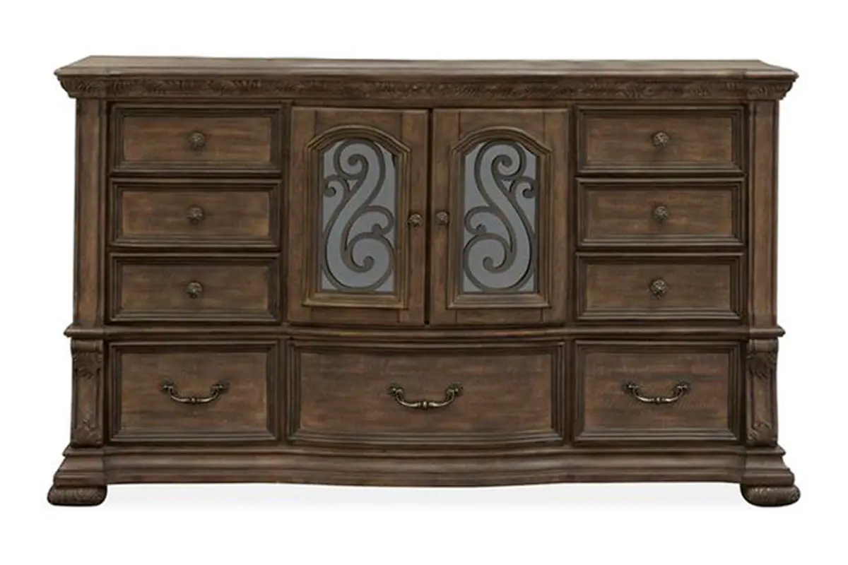 Durango Panel Bed & Dresser & Mirror - Image 26