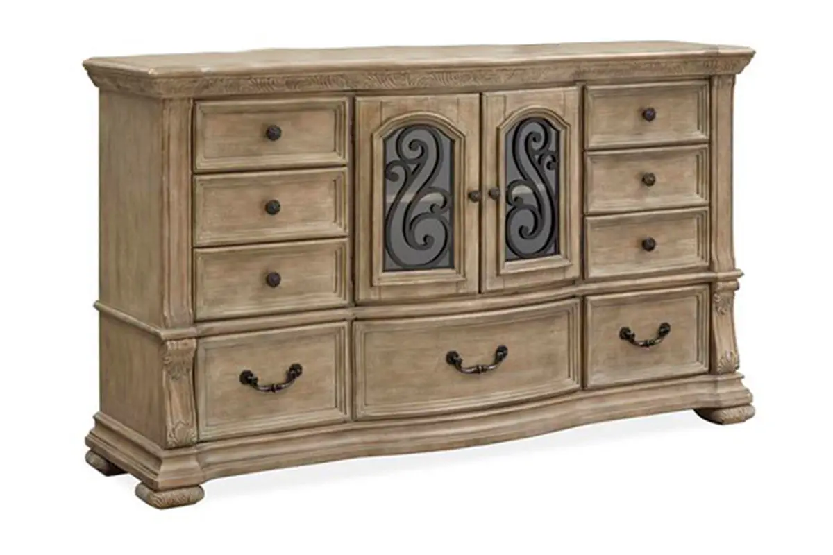 Durango Panel Bed & Dresser & Mirror - Image 27