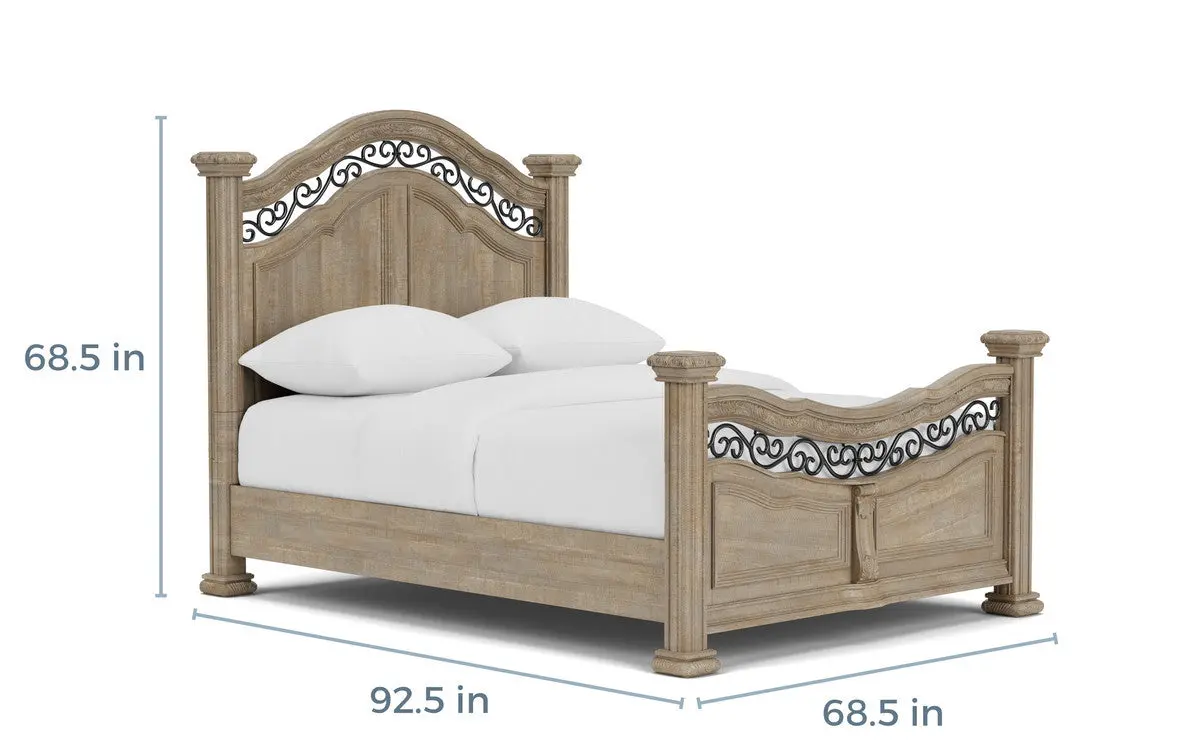 Durango Panel Bed & Dresser & Mirror - Image 51