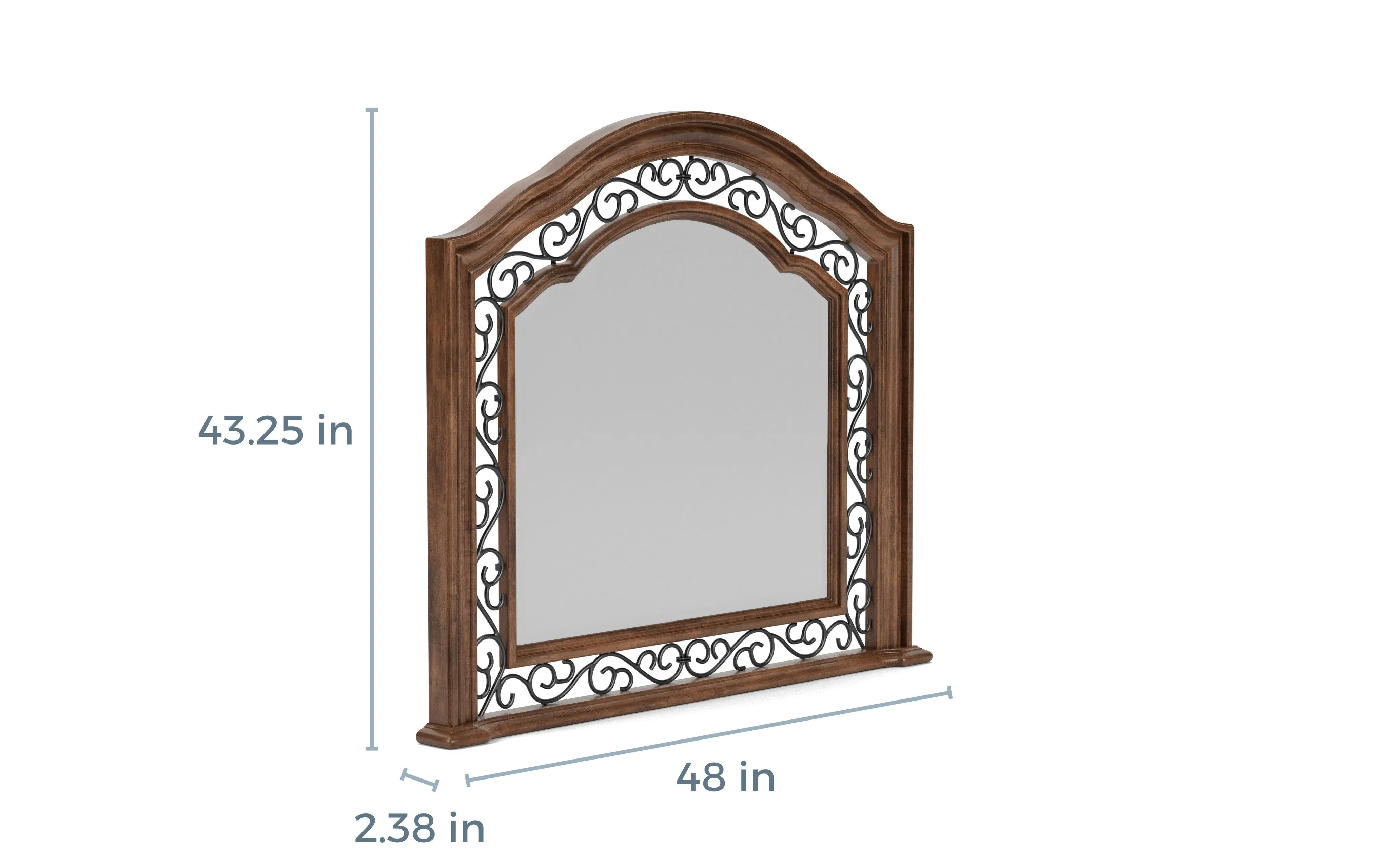 Durango Panel Bed & Dresser & Mirror - Image 66