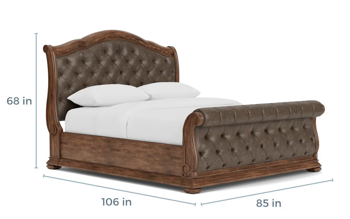 Durango Upholstered Sleigh Bed - Image 25