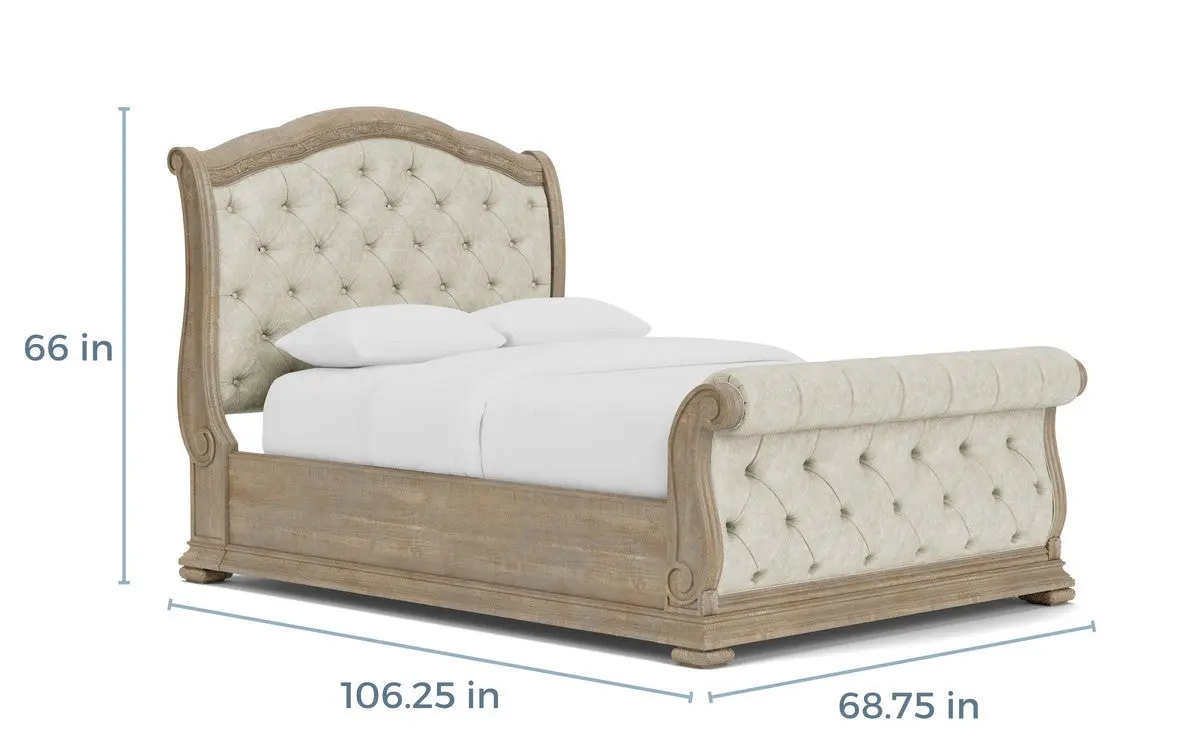 Durango Upholstered Sleigh Bed - Image 30