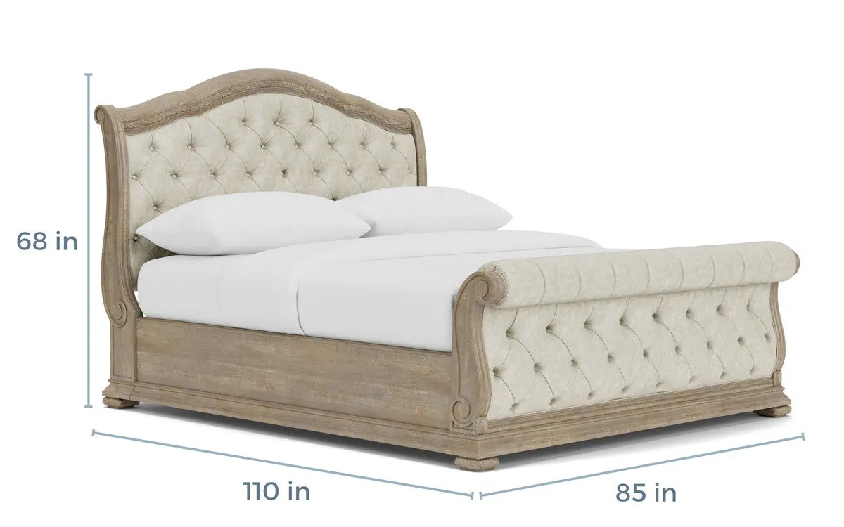 Durango Upholstered Sleigh Bed - Image 31