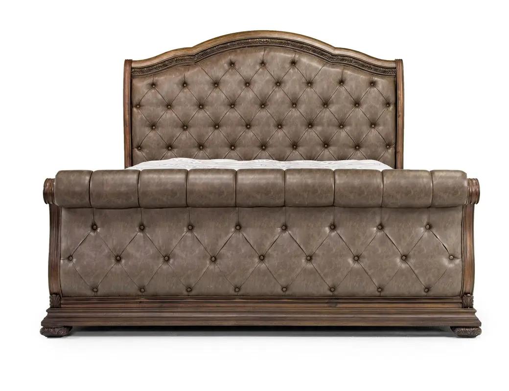 Durango Upholstered Sleigh Bed - Image 5