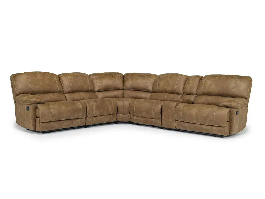 Dusty 6 Piece Reclining Sectional