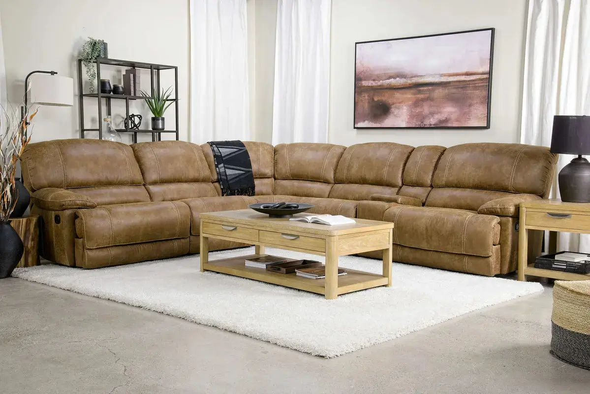 Dusty 6 Piece Reclining Sectional - Image 11