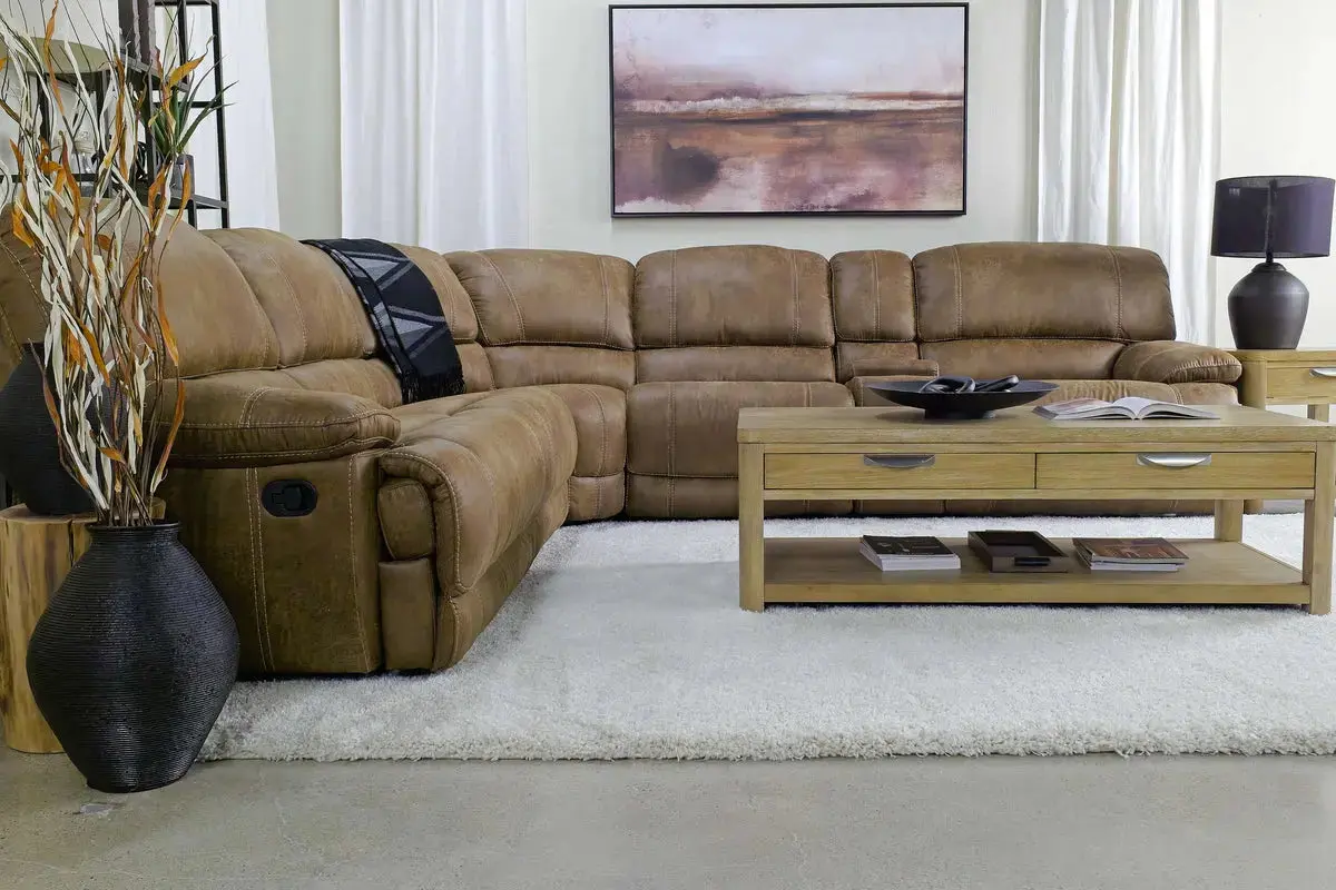 Dusty 6 Piece Reclining Sectional - Image 13