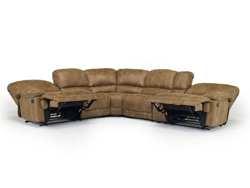 Dusty 6 Piece Reclining Sectional - Image 2