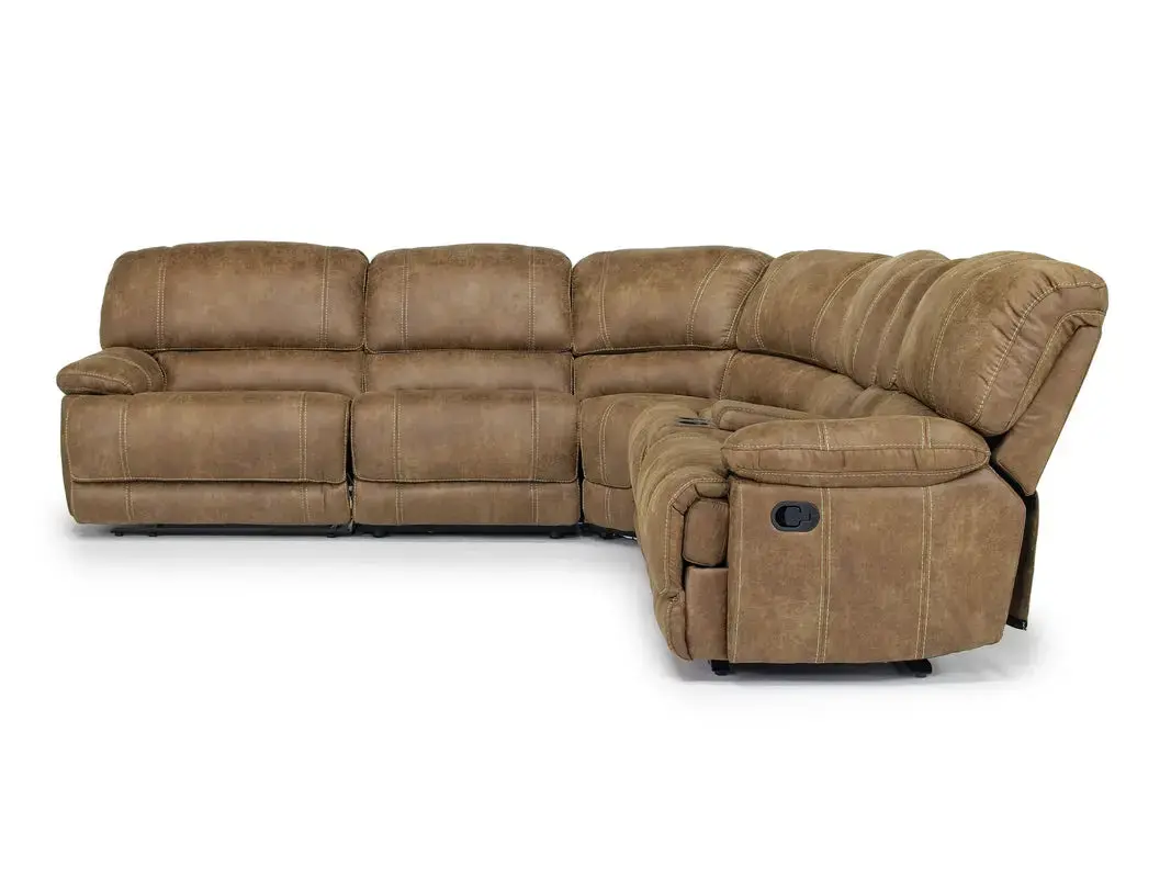 Dusty 6 Piece Reclining Sectional - Image 4